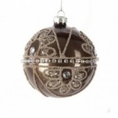 Set Of three Glass Baubles 